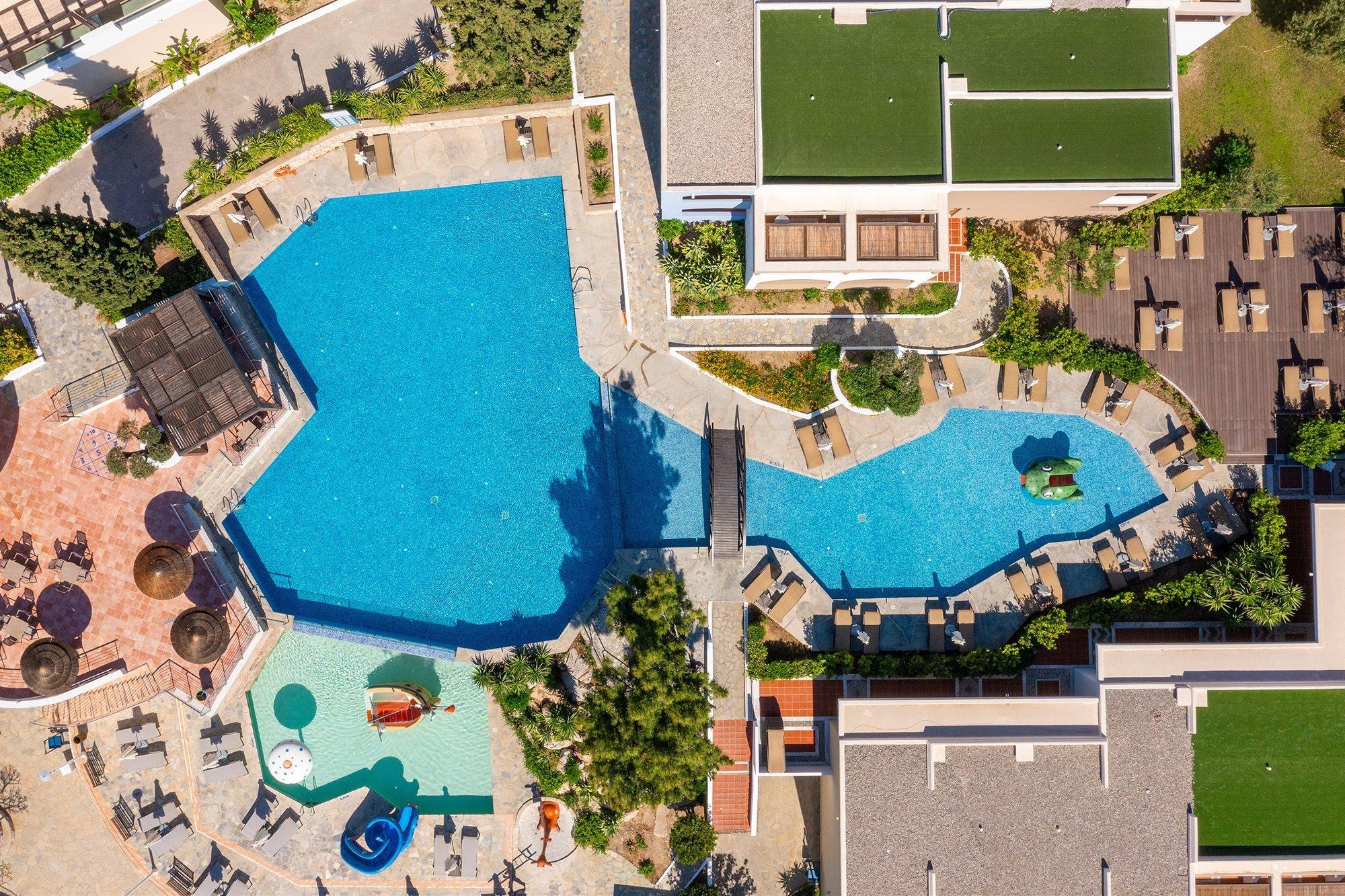 Porto Angeli Hotel Archangelos  Eksteriør billede