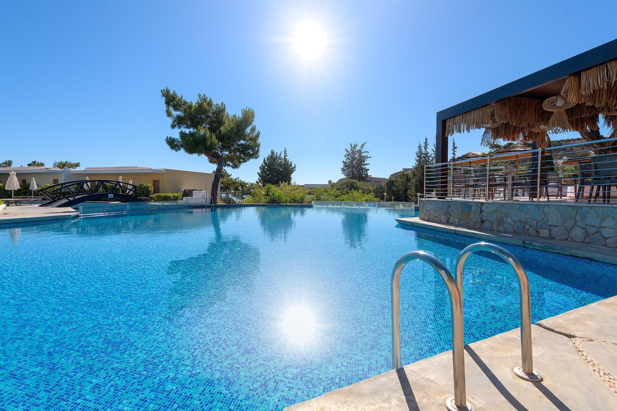 Porto Angeli Hotel Archangelos  Eksteriør billede