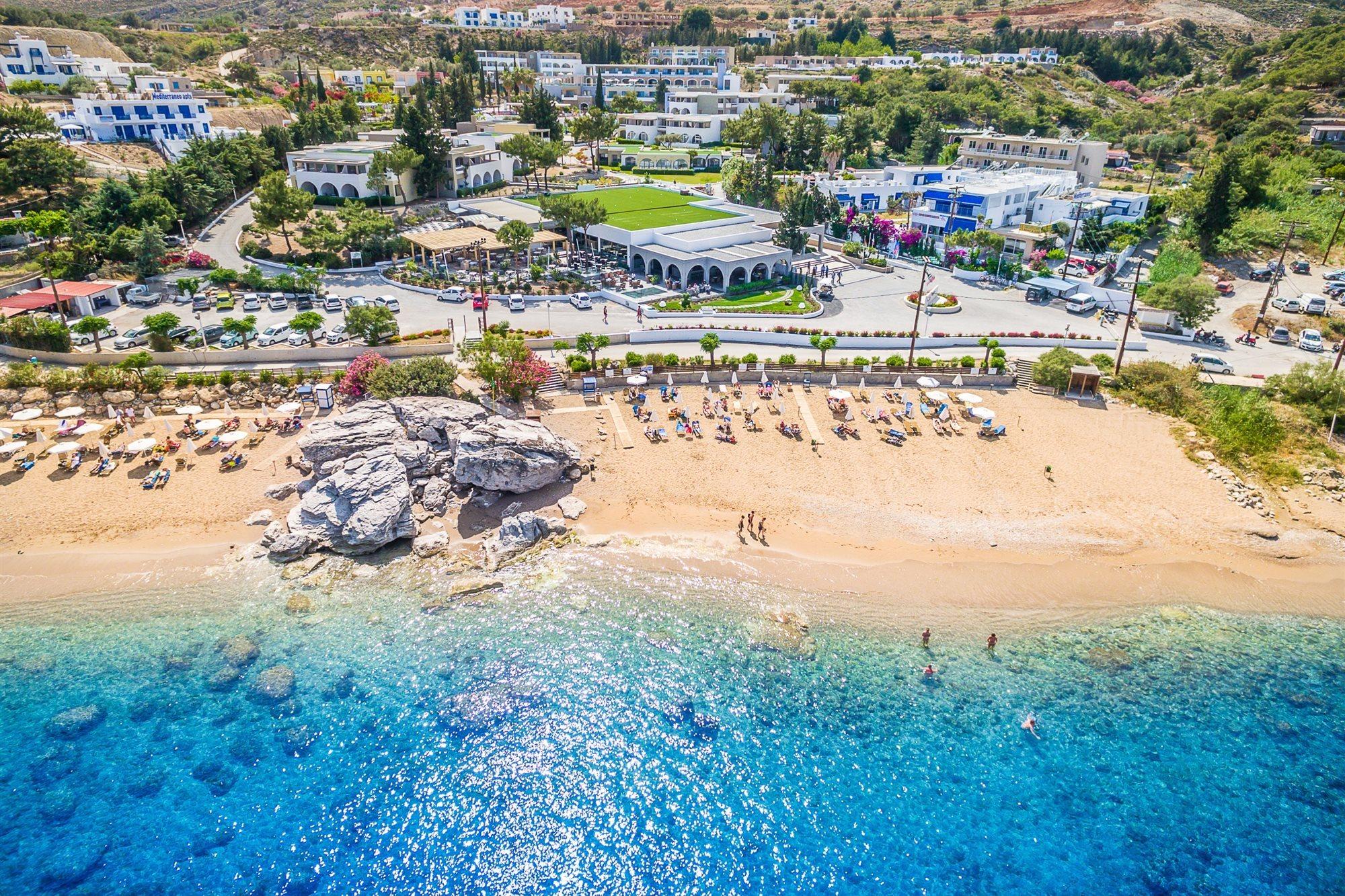 Porto Angeli Hotel Archangelos  Eksteriør billede